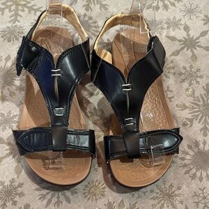 Women’s Black Comfort Sandals
